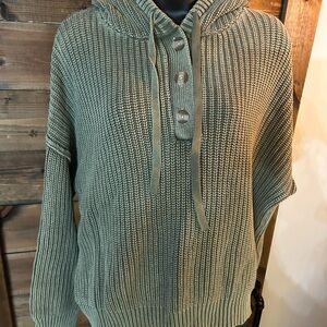 Natural Reflections Olive Knit Sweater